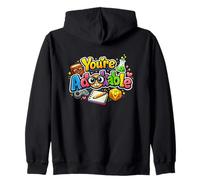 Inscription Amusante et Mignonne « You're Adorkable » Sweat à Capuche
