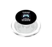 Inscription Amusante « Every Now and Then Leave My Room » PopSockets PopGrip pour MagSafe