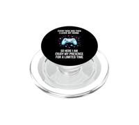 Inscription Amusante « Every Now and Then Leave My Room » PopSockets PopGrip pour MagSafe