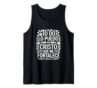 Inscription Amusante : « I Can Do All Things Through Christ » Débardeur
