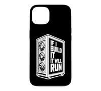Inscription Amusante : « If Build Will Run Sarcastic » Coque pour iPhone 13