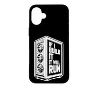 Inscription Amusante : « If Build Will Run Sarcastic » Coque pour iPhone 16 Plus