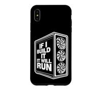 Inscription Amusante : « If Build Will Run Sarcastic » Coque pour iPhone XS Max