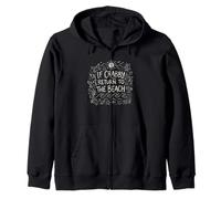 Inscription Amusante « If Crabby Return to The Beach Summer Vacation » Sweat à Capuche