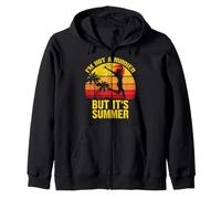 Inscription Amusante : I'm Not A Runner But Its Summer Sweat à Capuche