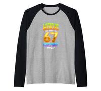 Inscription Amusante « Listen Up Rizzlers This Has 67 Aura Energy Cap » Manche Raglan
