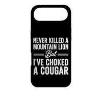 Inscription Amusante : « Never Killed Mountain Lion But Choked Cougar » Coque pour iPhone Air