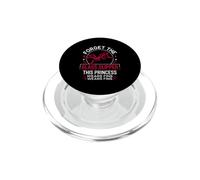 Inscription Amusante : Oubliez la Pantoufle en Verre Que Cette Princesse Porte PopSockets PopGrip pour MagSafe