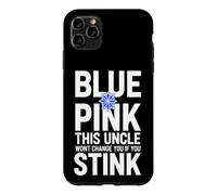 Inscription Amusante « This Uncle Wont Change You If You Stink » Coque pour iPhone 11 Pro Max