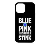 Inscription Amusante « This Uncle Wont Change You If You Stink » Coque pour iPhone 12 Pro Max