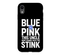 Inscription Amusante « This Uncle Wont Change You If You Stink » Coque pour iPhone XR