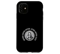 Inscription « Before Coffee Sinner After Saint Kaffee Kirche » Coque pour iPhone 11