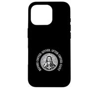Inscription « Before Coffee Sinner After Saint Kaffee Kirche » Coque pour iPhone 16 Pro