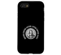 Inscription « Before Coffee Sinner After Saint Kaffee Kirche » Coque pour iPhone SE (2020) / 7/8