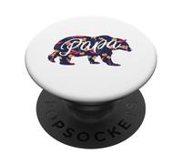 Inscription « Best Daddy Ever », « I Love You Dad », « Floral Papa Bear » PopSockets PopGrip Adhésif