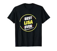 Inscription « Best Lisa Ever » Amusante T-Shirt Graphique avec Valeur