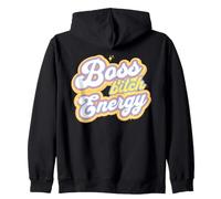 Inscription « Boss Energy Confident Ambition » Sweat à Capuche