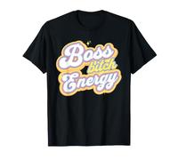 Inscription « Boss Energy Confident Ambition » T-Shirt