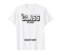 Inscription « Class of 2026 » pour commémoration de l'étudiant T-Shirt