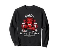 Inscription « Coffee is My Religion » Sweatshirt