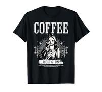 Inscription « Coffee is My Religion » T-Shirt