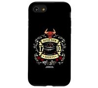 Inscription Dutch Oven Society et tête de bœuf Coque pour iPhone SE (2020) / 7/8