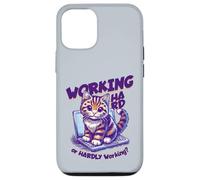 Inscription en Allemand « Working Hard Or Hardly Working » Coque pour iPhone 12/12 Pro