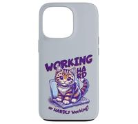 Inscription en Allemand « Working Hard Or Hardly Working » Coque pour iPhone 13 Pro