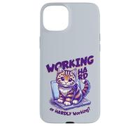 Inscription en Allemand « Working Hard Or Hardly Working » Coque pour iPhone 15 Plus