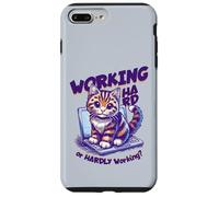 Inscription en Allemand « Working Hard Or Hardly Working » Coque pour iPhone 7 Plus/8 Plus