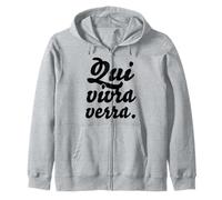 Inscription et Dictons français Tendance : « Qui vivra Vera » Sweat à Capuche