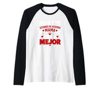 Inscription « Family Love » en Espagnol avec Inscription « Estamos Mejor » Manche Raglan