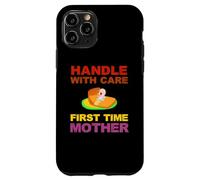 Inscription « First Time Mother Mom Mum New Born Baby » Coque pour iPhone 11 Pro