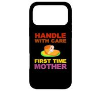 Inscription « First Time Mother Mom Mum New Born Baby » Coque pour iPhone 17 Pro Max