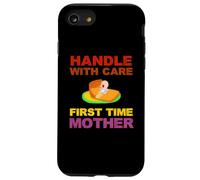 Inscription « First Time Mother Mom Mum New Born Baby » Coque pour iPhone SE (2020) / 7/8