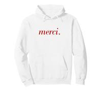 Inscription française Merci Paris Vacances Français Citation Sweat à Capuche