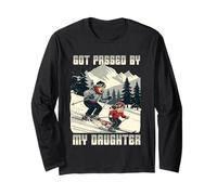 Inscription « Got Passed by My Daughter » Manche Longue