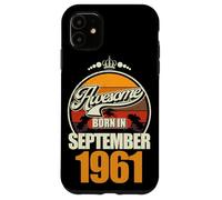 Inscription « Großartig Seit Septembre 1961 65th Geburtstag » Coque pour iPhone 11
