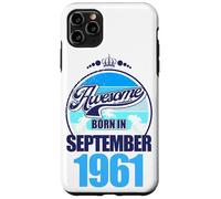 Inscription « Großartig Seit Septembre 1961 65th Geburtstag » Coque pour iPhone 11 Pro Max