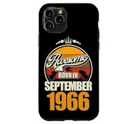 Inscription « Großartig Seit Septembre 1966 60th Geburtstag » Coque pour iPhone 11 Pro