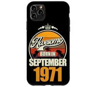 Inscription « Großartig Seit Septembre 1971 55th Geburtstag » Coque pour iPhone 11 Pro Max