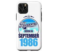 Inscription « Großartig Seit Septembre 1986 40th Geburtstag » Coque pour iPhone 11 Pro