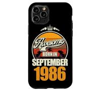 Inscription « Großartig Seit Septembre 1986 40th Geburtstag » Coque pour iPhone 11 Pro