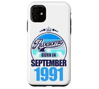 Inscription « Großartig Seit Septembre 1991 » pour 35e Anniversaire Coque pour iPhone 11