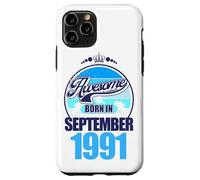 Inscription « Großartig Seit Septembre 1991 » pour 35e Anniversaire Coque pour iPhone 11 Pro