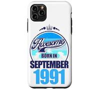 Inscription « Großartig Seit Septembre 1991 » pour 35e Anniversaire Coque pour iPhone 11 Pro Max
