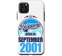 Inscription « Großartig Seit Septembre 2001 25th Geburtstag » Coque pour iPhone 11 Pro Max