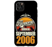 Inscription « Großartig Seit Septembre 2006 » pour 20e Anniversaire Coque pour iPhone 11 Pro Max