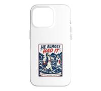 Inscription « He Almost Had It Just Keep Your Eyes Up » Coque pour iPhone 16 Pro