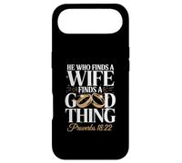 Inscription « He Who Finds A Wife Finds A Good Thing » Coque pour iPhone Air